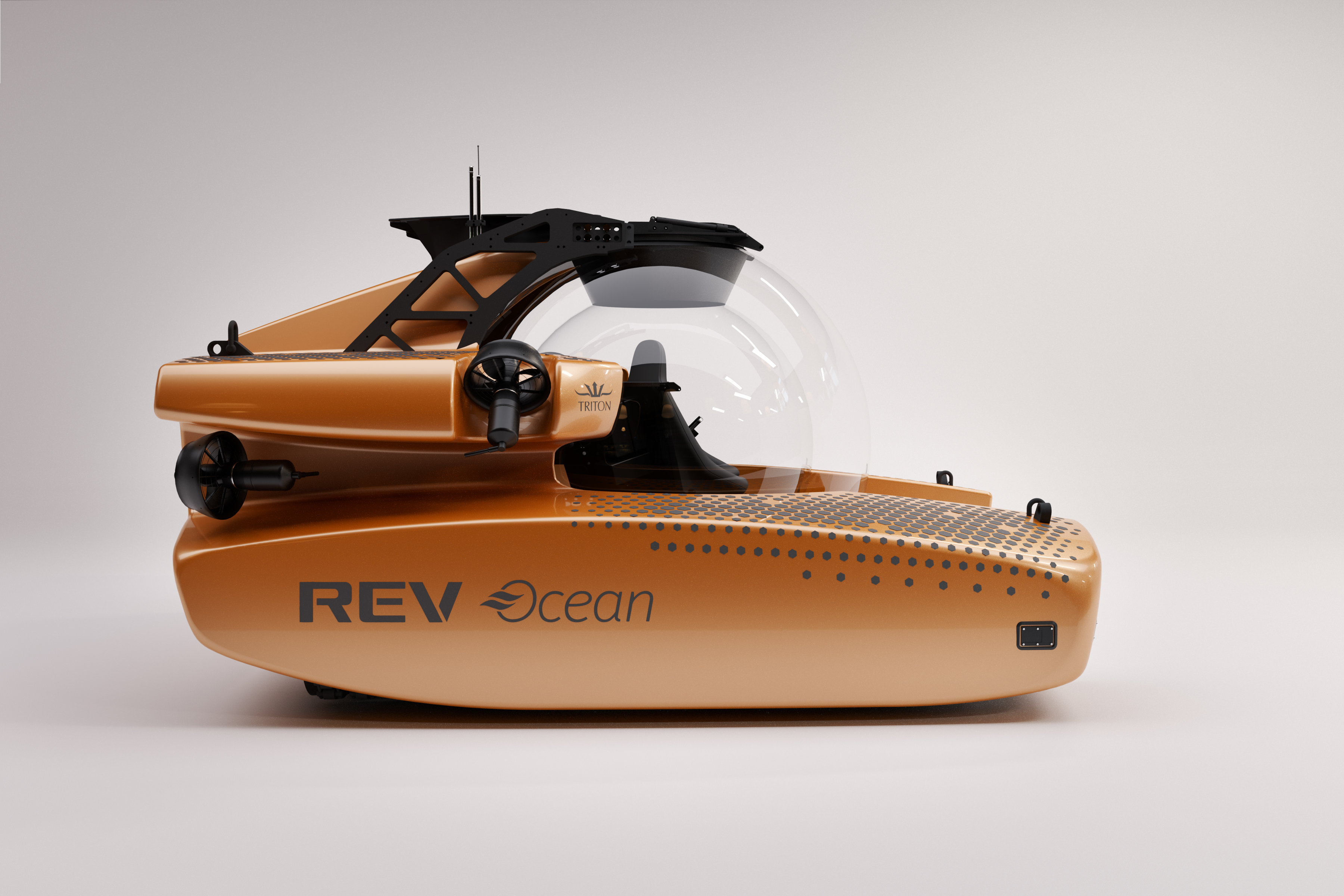 krom paraplu Ru REV Ocean secures first-ever Triton submersible capable of diving to 2,286  meters with three people aboard | REV Ocean