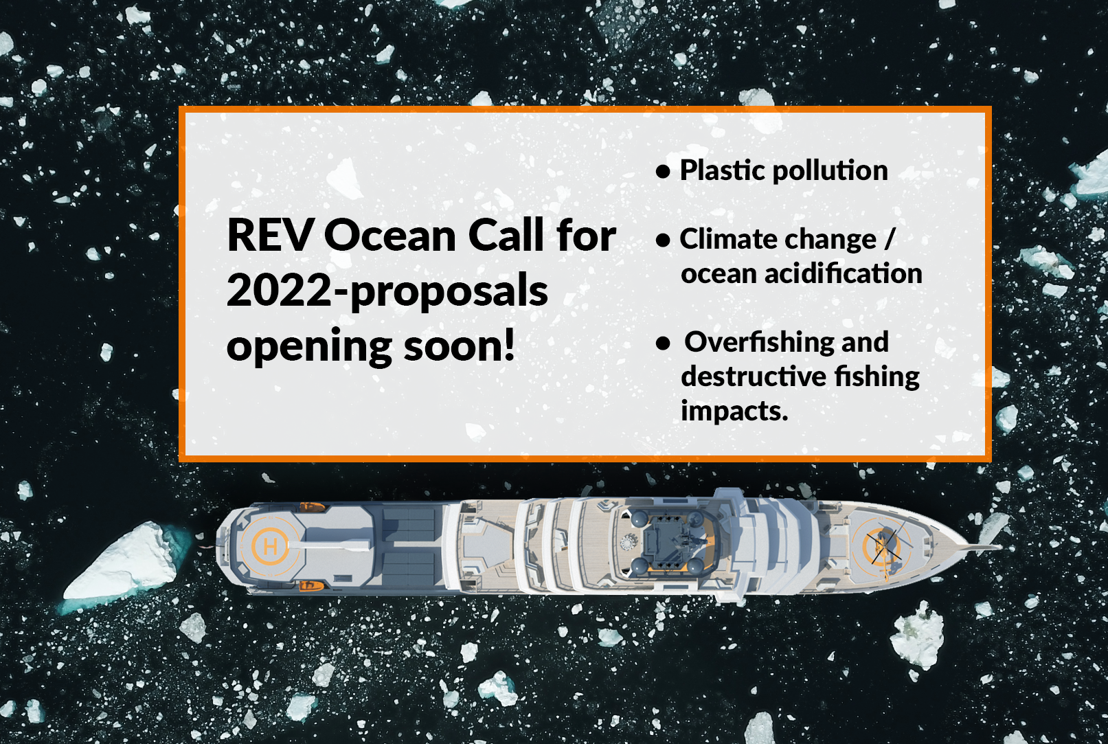 REV Ocean Call for 2022-proposals opening soon!