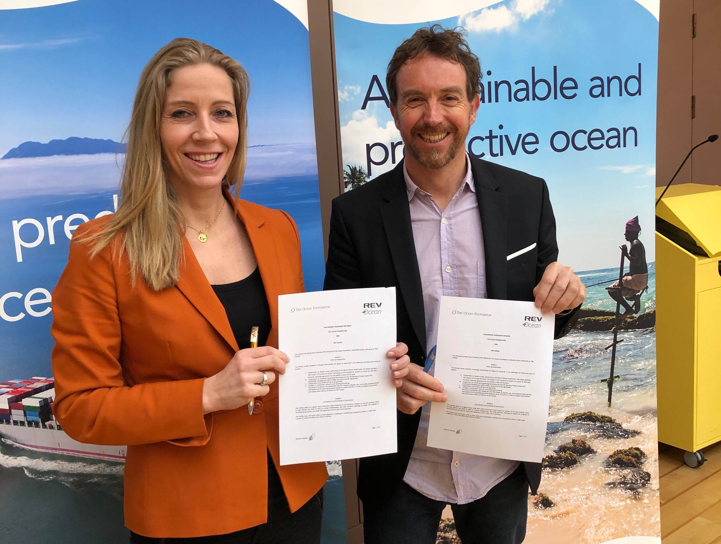 The Ocean Foundation and REV Ocean partner to scale ocean solutions