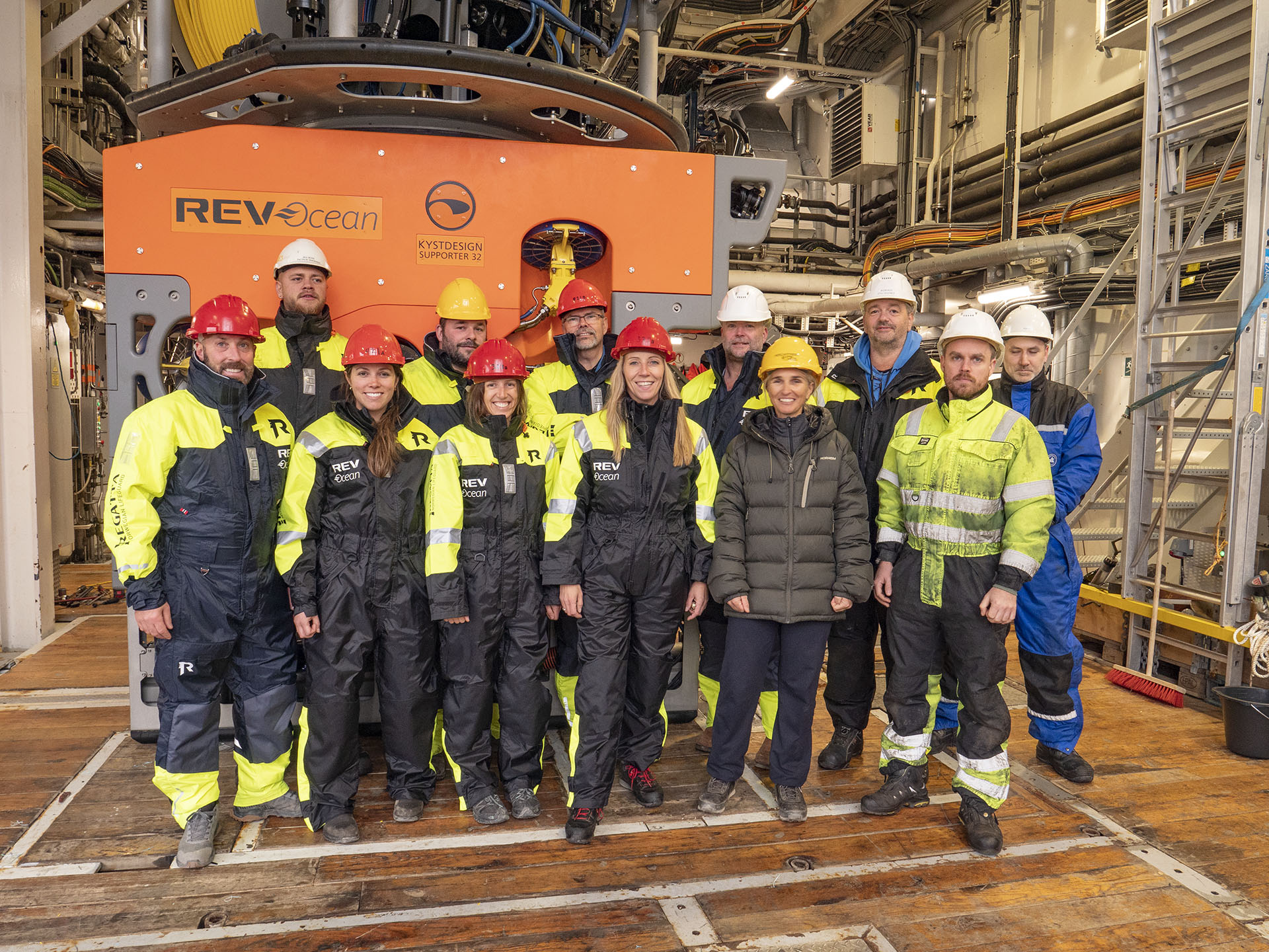 REV Ocean joining high Arctic research cruise