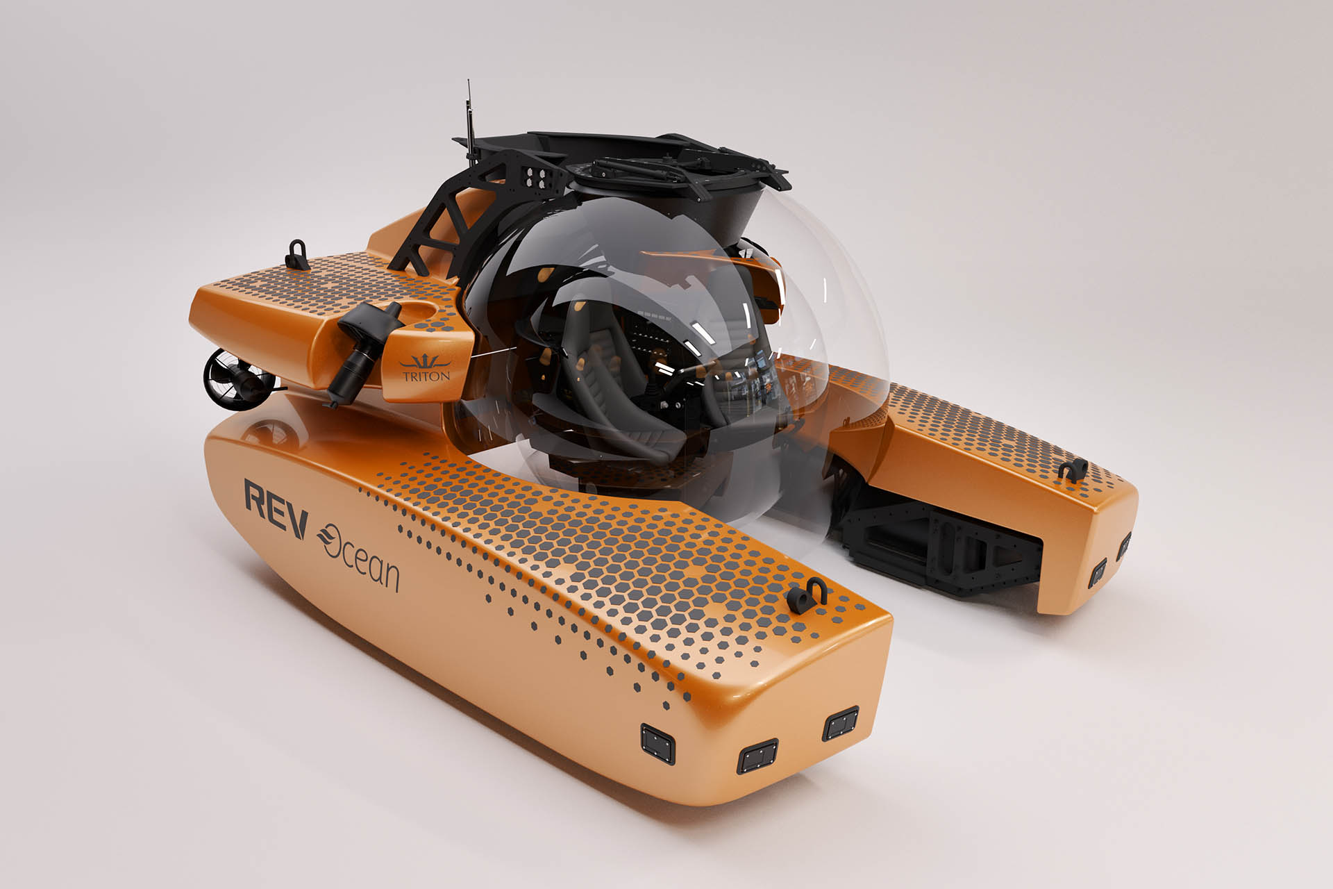 World’s deepest diving three-person acrylic submersible is ready for